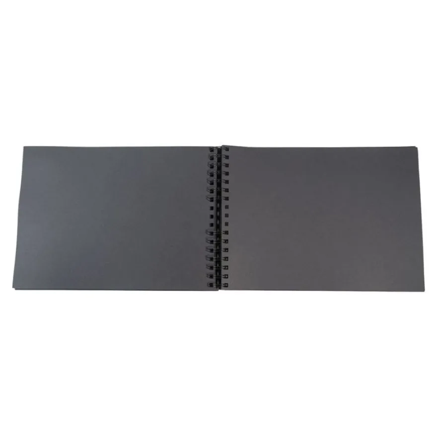 Exacompta ScrapAddict - Album scrapbooking - 32 x 22 cm - 70 pages noires