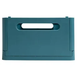 Exacompta Skandi - Boîte de rangement pliable - format maxi (A4+) - bleu Pacifique
