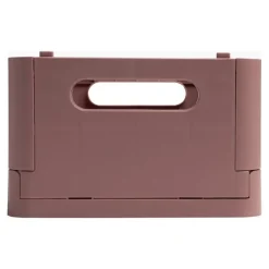 Exacompta Skandi - Boîte de rangement pliable - format midi (A5+) - vieux rose