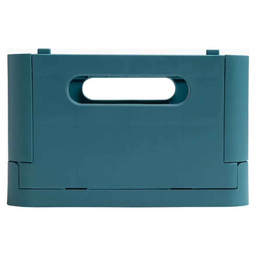 Exacompta Skandi - Boîte de rangement pliable pour A5+ - bleu Pacifique