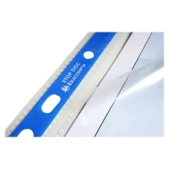 Exacompta Stop Doc - 10 Pochettes perforées ouverture en coin - A4 - incolore