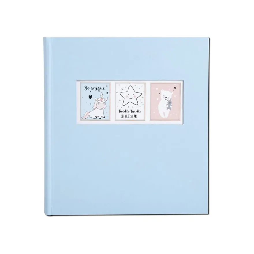 Exacompta Sweet - Album photos 29 x 32 cm - 60 pages - bleu
