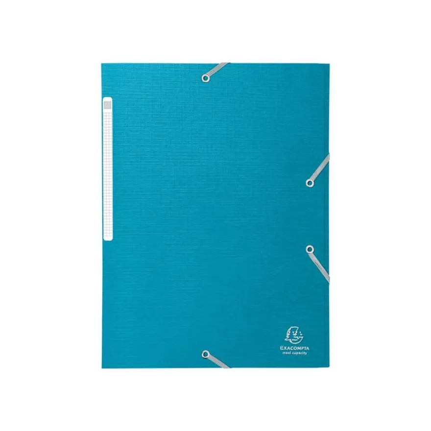 Exacompta Teksto - Chemise à 3 rabats - A4 - pour 300 feuilles - disponible dans différentes couleurs