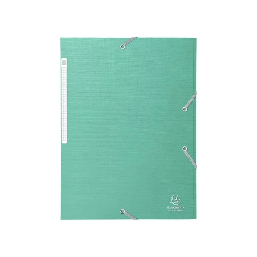 Exacompta Teksto - Chemise à 3 rabats - A4 - pour 300 feuilles - disponible dans différentes couleurs