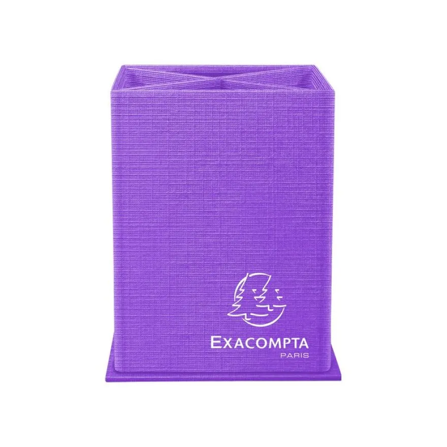 Exacompta Teksto - Pot à crayons en carton - disponible dans différentes couleurs