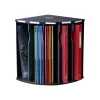 Exacompta The Corner A4+ - Trieur courrier ergonomique - 5 compartiments - noir/gris