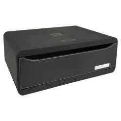 Exacompta Toolbox Jumbo ECOBlack - Module de classement à l'horizontale 1 tiroir - A4+ - noir