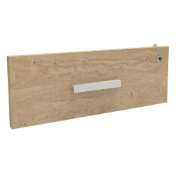 Façade personnalisable obligatoire pour caisson mobile INEO JET UP Bureau Vallée - Chêne clair