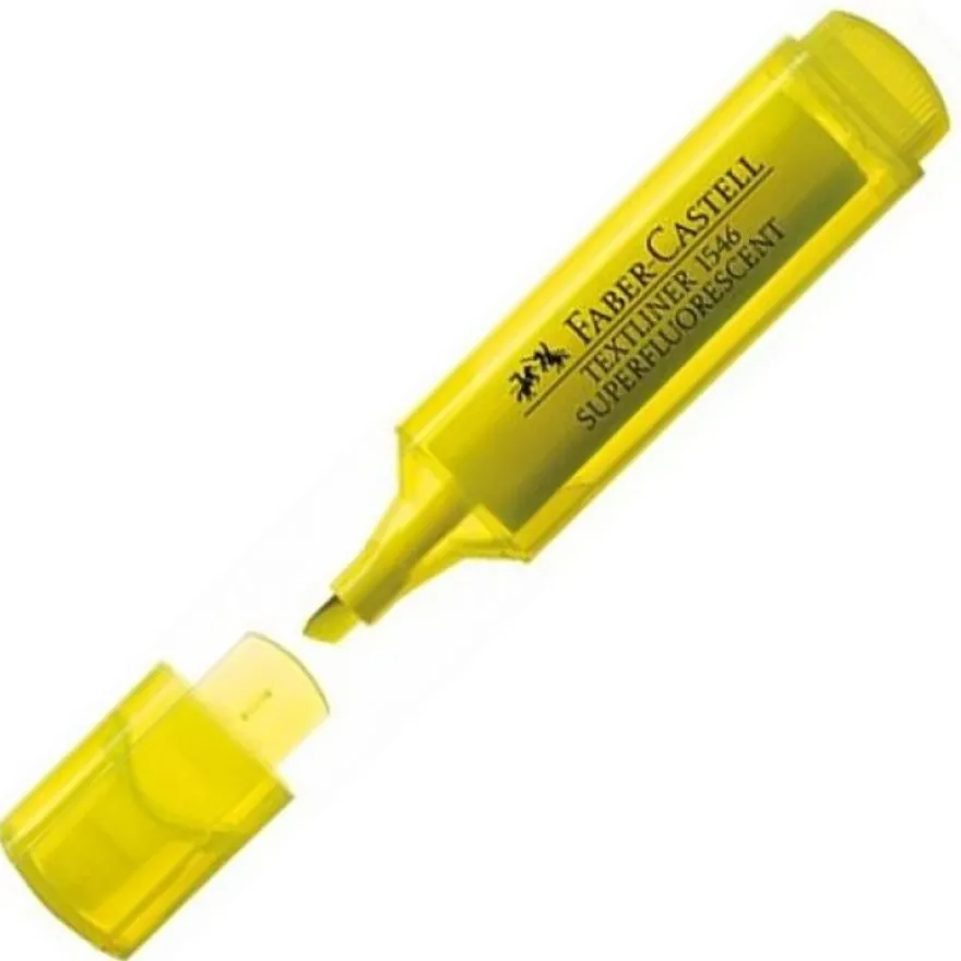 Faber Castell - Surligneur TL 46 superfluorescent - Jaune