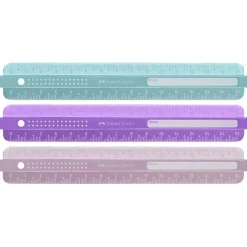 Faber Castell Sparkle - Règle 30 cm - disponible dans différentes couleurs