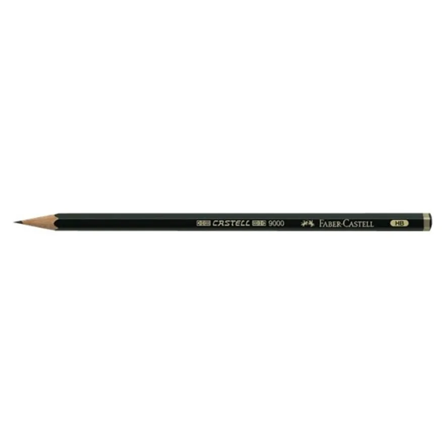 Faber-Castell 9000 - Crayon à papier - 4H