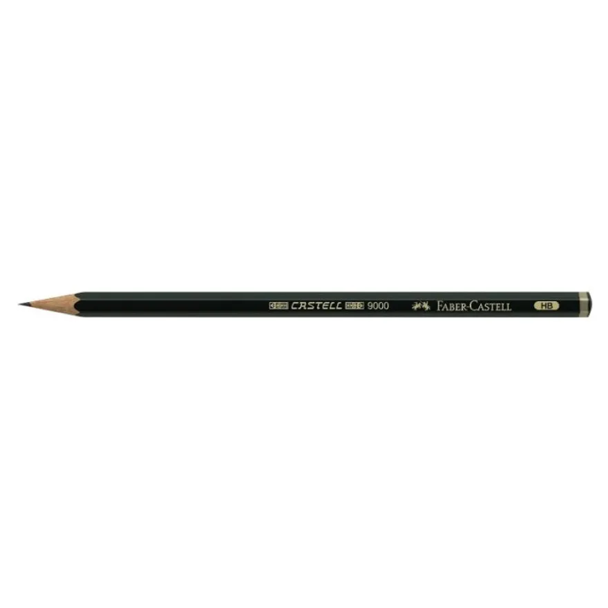 Faber-Castell 9000 - Crayon à papier - 3B