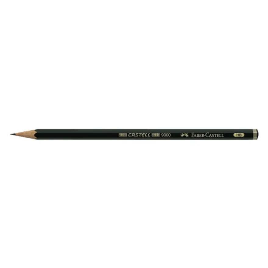 Faber-Castell 9000 - Crayon à papier - 7B