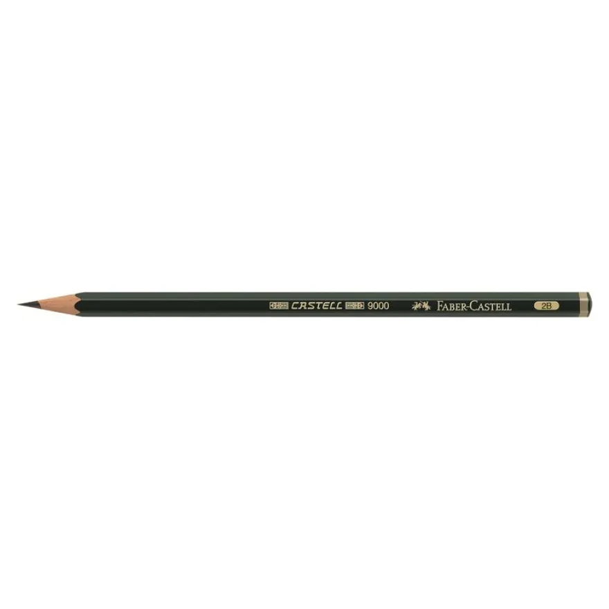 Faber-Castell 9000 - Crayon à papier - 2B