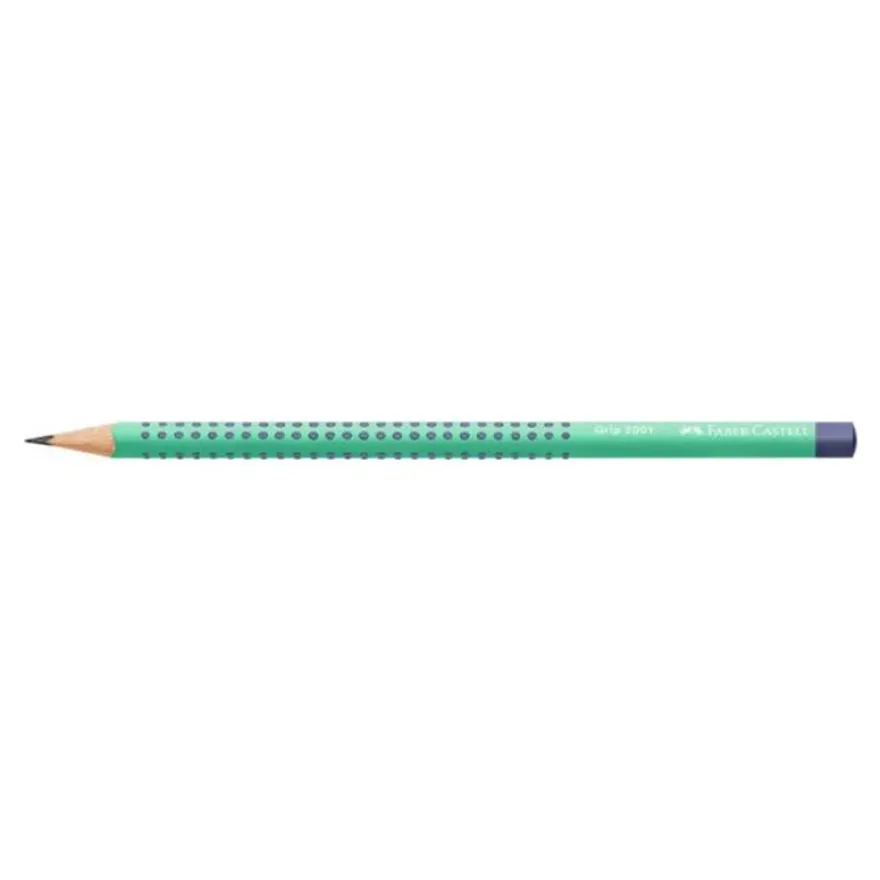 Faber-Castell - Grip 2001 - Crayon graphite B - Buzzing Blue