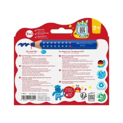 Faber-Castell - Grippy - 10 crayons couleur