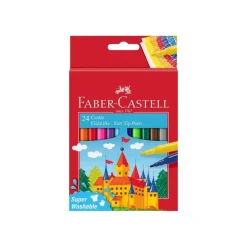Faber-Castell CASTLE - 24 feutres - couleurs assorties