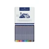 Faber-Castell Goldfaber Aqua - 24 Crayons de couleur aquarellables - couleurs assorties