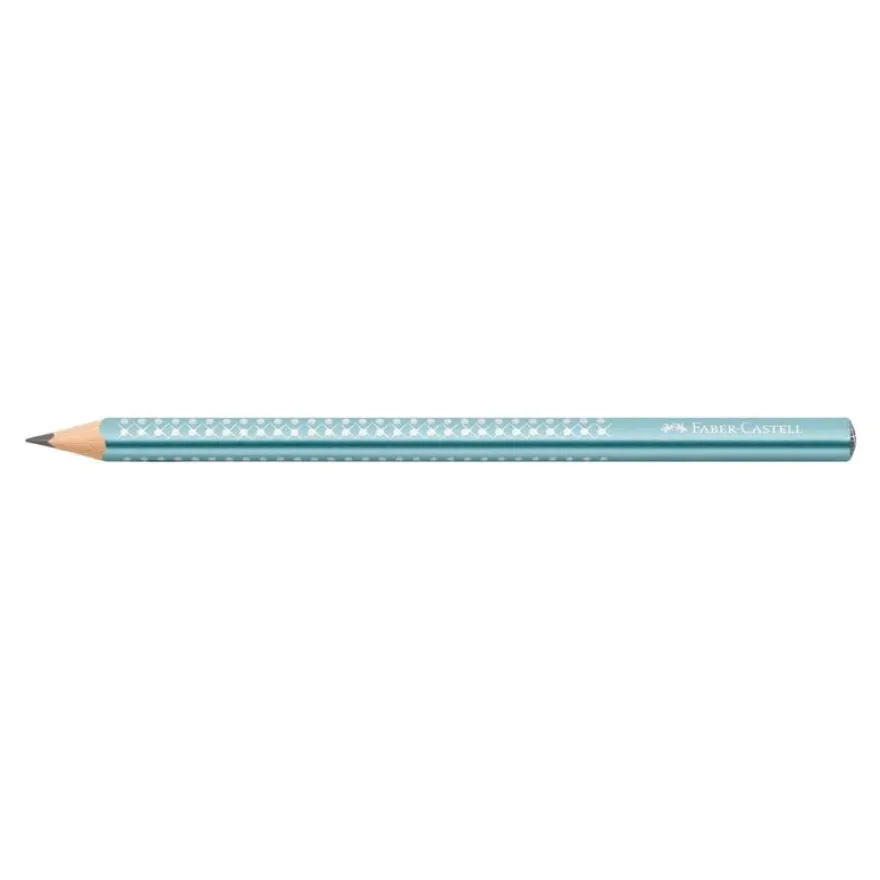 Faber-Castell Jumbo Sparkle - Crayon à papier - B - OCEAN METALLIC