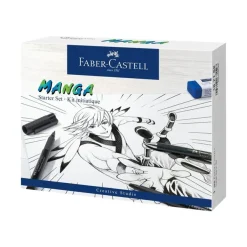 Faber-Castell Manga Starter Set - Kit d'apprentissage pour technique manga