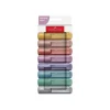 Faber-Castell Metallic - Pack de 8 surligneurs - couleurs assorties - encre à l'eau - 1-5 mm