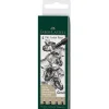 Faber-Castell Pitt Artist - Pack de 4 feutres à l'encre de Chine - noir