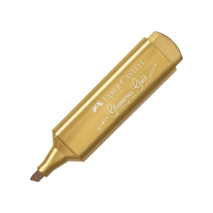 Faber-Castell TEXTLINER 46 Metallic - surligneur - or glamour