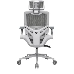 Fauteuil Cougar Speeder One - accoudoirs rabattables - appuie-tête réglable - blanc