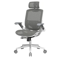Fauteuil Cougar Speeder One - accoudoirs rabattables - appuie-tête réglable - blanc