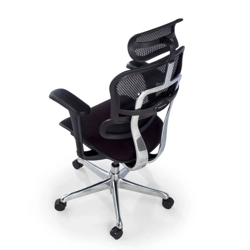 Fauteuil de bureau ERGOHUMAN Ultra - Assise tissu - noir