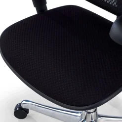 Fauteuil de bureau ERGOHUMAN Ultra - Assise tissu - noir