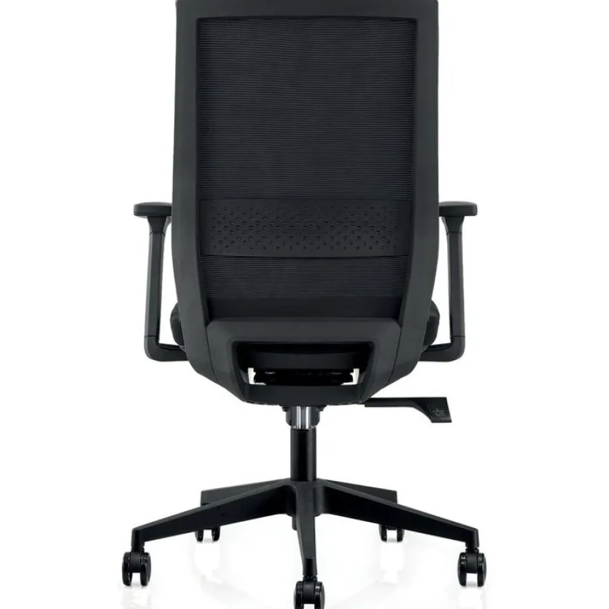 Fauteuil de bureau MAX - accoudoirs réglables - noir