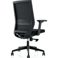 Fauteuil de bureau MAX - accoudoirs réglables - noir