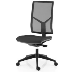 Fauteuil de bureau NOVA - sans accoudoirs- sans appui-tête - noir