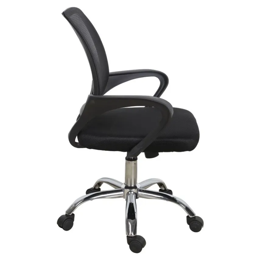 Fauteuil de bureau PAPILLON - pour enfant jusqu'à 45kg - noir