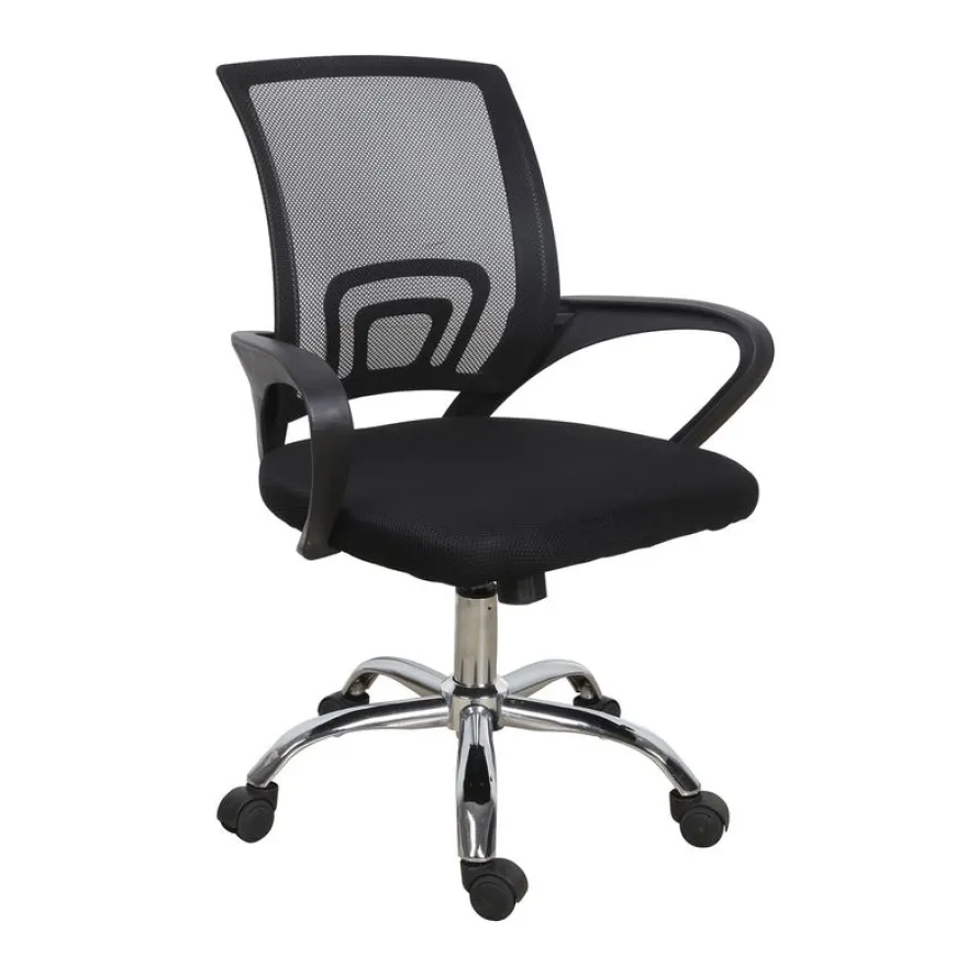 Fauteuil de bureau PAPILLON - pour enfant jusqu'à 45kg - noir