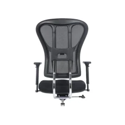Fauteuil de bureau TANET - hauteur réglable - accoudoirs règlable - noir