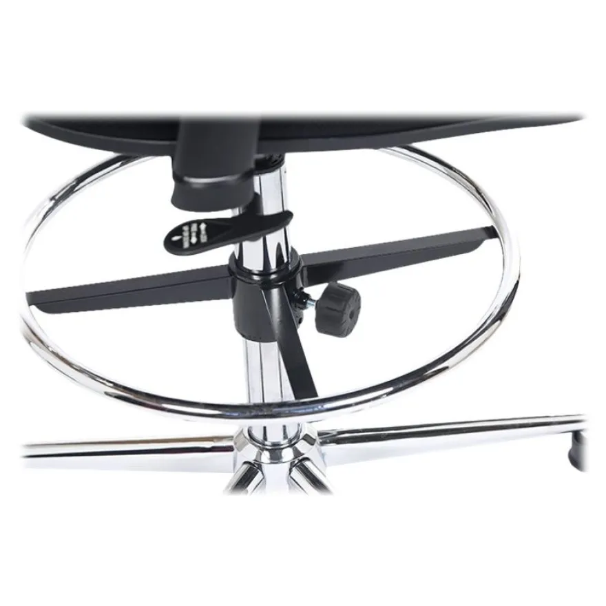 Fauteuil de bureau TANET - hauteur réglable - accoudoirs règlable - noir