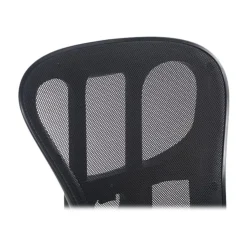 Fauteuil de bureau TANET - hauteur réglable - accoudoirs règlable - noir