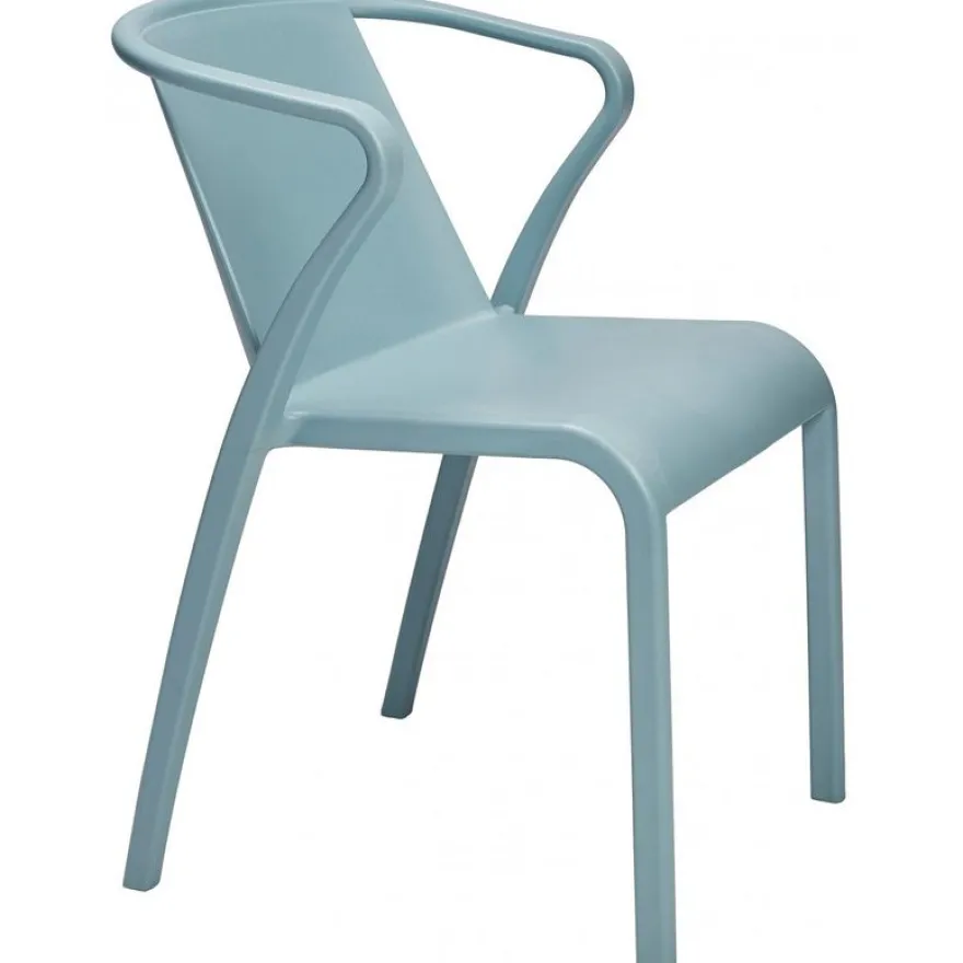 Fauteuil empilable FADO - Ezpeleta professionnel - Aquamarine