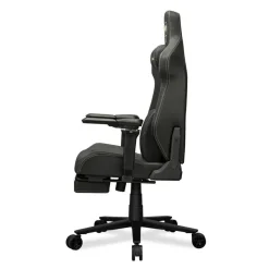 Fauteuil gamer ARMOR EVO M - accoudoirs réglables - appui-tête intégré - noir et or