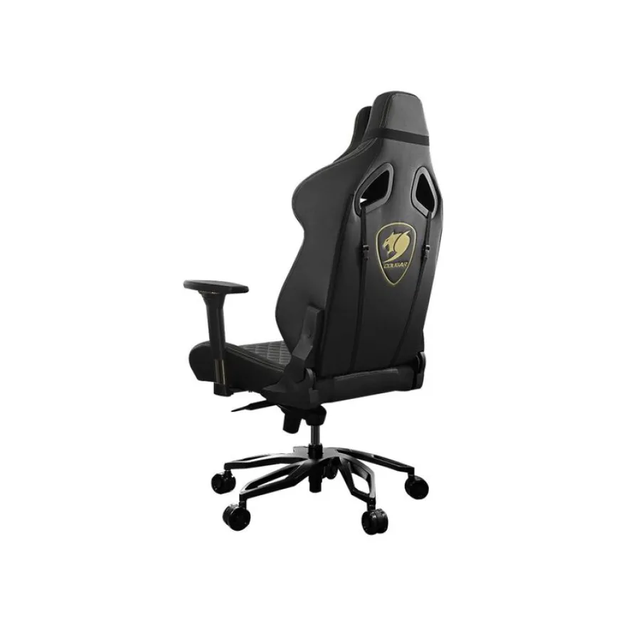 Fauteuil gamer ARMOR TITAN PRO- accoudoirs réglables - appui-tête amovible - noir