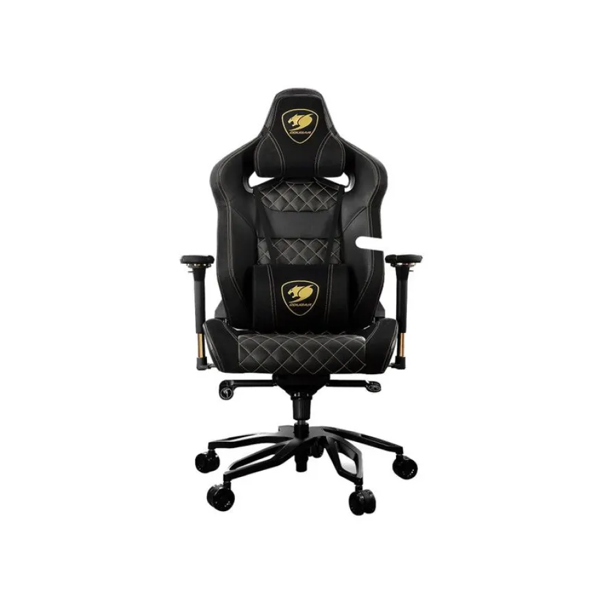 Fauteuil gamer ARMOR TITAN PRO- accoudoirs réglables - appui-tête amovible - noir