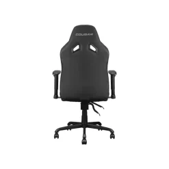 Fauteuil gamer FUSION S Black - accoudoirs réglables - appui-tête intégré - noir