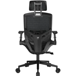 Fauteuil gamer SPEEDER ONE - accoudoirs réglables - appui-tête intégré - noir
