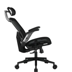 Fauteuil gamer SPEEDER ONE - accoudoirs réglables - appui-tête intégré - noir