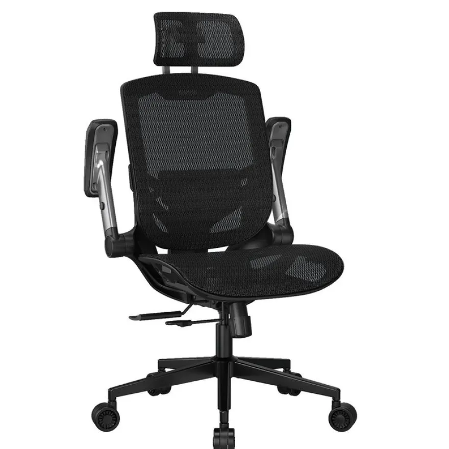 Fauteuil gamer SPEEDER ONE - accoudoirs réglables - appui-tête intégré - noir