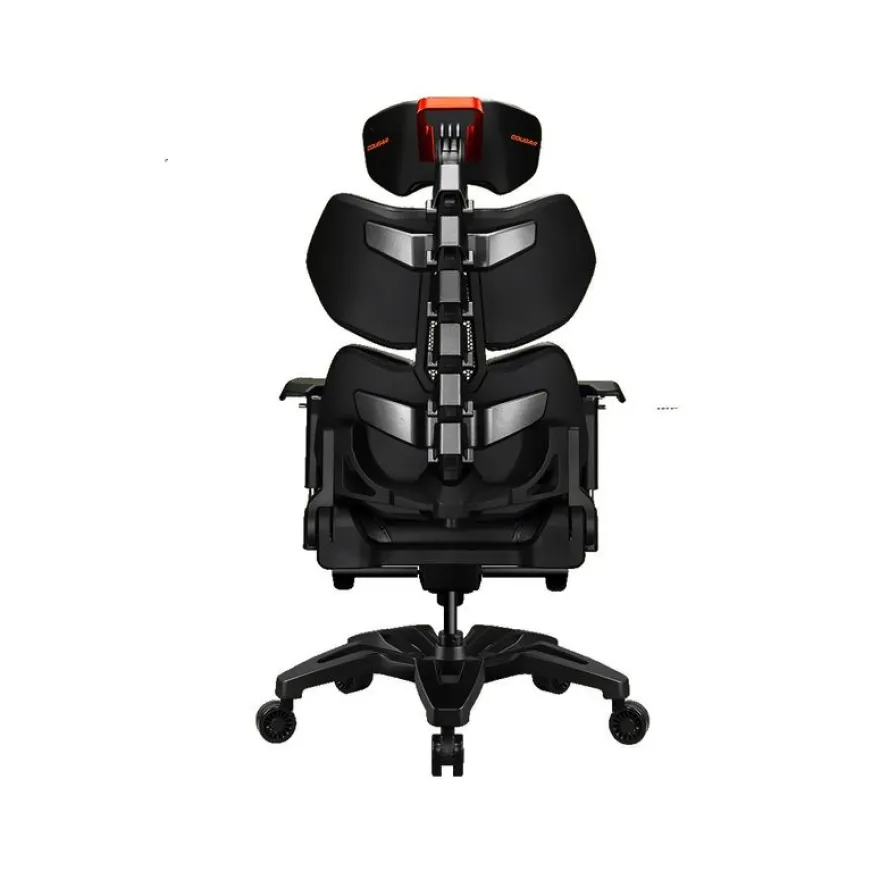 Fauteuil gamer TERMINATOR - accoudoirs réglables - appuie-tête intégré - noir