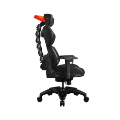 Fauteuil gamer TERMINATOR - accoudoirs réglables - appuie-tête intégré - noir