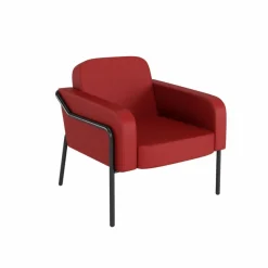 Fauteuil MEDSO "L" - PVC - rouge